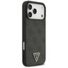 Etui Guess Leather 4G Triangle Strass    MagSafe do iPhone 17 Pro Max czarny na NearMe.pl