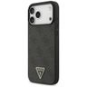 Etui Guess Leather 4G Triangle Strass    MagSafe do iPhone 17 Pro Max czarny na NearMe.pl