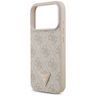 Etui Guess Leather 4G Triangle Strass    MagSafe do iPhone 17 Pro różowy na NearMe.pl