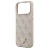 Etui Guess Leather 4G Triangle Strass    MagSafe do iPhone 17 Pro Max różowy na NearMe.pl