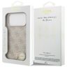 Etui Guess Leather 4G Triangle Strass    MagSafe do iPhone 17 Pro Max różowy na NearMe.pl