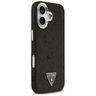 Etui Guess Glitter Triangle Logo MagSafe do iPhone 17 czarny na NearMe.pl