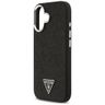 Etui Guess Glitter Triangle Logo MagSafe do iPhone 17 czarny na NearMe.pl