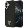 Etui Guess Glitter Triangle Logo MagSafe do iPhone 17 czarny na NearMe.pl