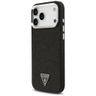 Etui Guess Glitter Triangle Logo MagSafe do iPhone 17 Pro Max czarny na NearMe.pl