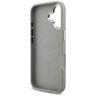 Etui Guess Glitter Triangle Logo MagSafe do iPhone 17 srebrny na NearMe.pl
