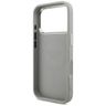 Etui Guess Glitter Triangle Logo MagSafe do iPhone 17 Pro srebrny na NearMe.pl