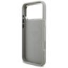 Etui Guess Glitter Triangle Logo MagSafe do iPhone 17 Pro Max srebrny na NearMe.pl