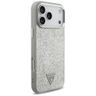 Etui Guess Glitter Triangle Logo MagSafe do iPhone 17 Pro Max srebrny na NearMe.pl