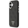 Etui Guess 4G Triangle Logo MagSafe do   iPhone 17 czarny srebrny na NearMe.pl