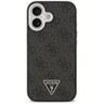 Etui Guess 4G Triangle Logo MagSafe do   iPhone 17 czarny srebrny na NearMe.pl
