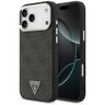 Etui Guess 4G Triangle Logo MagSafe do   iPhone 17 Pro Max czarny srebrny na NearMe.pl