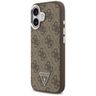 Etui Guess 4G Triangle Logo MagSafe do   iPhone 17 brązowy srebrny na NearMe.pl