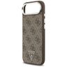 Etui Guess 4G Triangle Logo MagSafe do   iPhone Air brązowy srebrny na NearMe.pl