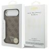 Etui Guess 4G Triangle Logo MagSafe do   iPhone Air brązowy srebrny na NearMe.pl