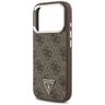 Etui Guess 4G Triangle Logo MagSafe do   iPhone 17 Pro brązowy srebrny na NearMe.pl
