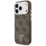 Etui Guess 4G Triangle Logo MagSafe do   iPhone 17 Pro brązowy srebrny na NearMe.pl