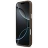 Etui Guess 4G Triangle Logo MagSafe do   iPhone 17 Pro Max brązowy srebrny na NearMe.pl