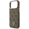 Etui Guess 4G Triangle Logo MagSafe do   iPhone 17 Pro Max brązowy srebrny na NearMe.pl