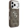 Etui Guess 4G Big 4G Classic Logo do     iPhone 17 Pro brązowy srebrny na NearMe.pl