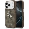 Etui Guess 4G Big 4G Classic Logo do     iPhone 17 Pro brązowy srebrny na NearMe.pl