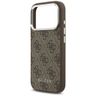 Etui Guess 4G Classic Logo MagSafe do    iPhone 17 Pro brązowy na NearMe.pl