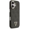 Etui Guess 4G Triangle Logo MagSafe do   iPhone 17 czarny złoty na NearMe.pl