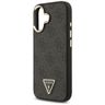 Etui Guess 4G Triangle Logo MagSafe do   iPhone 17 czarny złoty na NearMe.pl