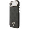 Etui Guess 4G Triangle Logo MagSafe do   iPhone Air czarny złoty na NearMe.pl
