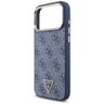 Etui Guess 4G Triangle Logo MagSafe do   iPhone 17 Pro Max niebieski złoty na NearMe.pl