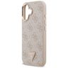 Etui Guess 4G Triangle Logo MagSafe do   iPhone 17 różowy złoty na NearMe.pl