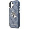Etui Guess 4G Big 4G Classic Logo do     iPhone 17 niebieski złoty na NearMe.pl