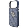 Etui Guess 4G Big 4G Classic Logo do     iPhone 17 Pro Max niebieski złoty na NearMe.pl