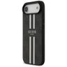 Etui Guess 4G Printed Stripes MagSafe do iPhone Air czarny na NearMe.pl