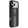 Etui Guess 4G Printed Stripes MagSafe do iPhone 17 Pro Max czarny na NearMe.pl