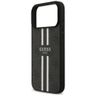 Etui Guess 4G Printed Stripes MagSafe do iPhone 17 Pro Max czarny na NearMe.pl