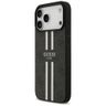 Etui Guess 4G Printed Stripes MagSafe do iPhone 17 Pro Max czarny na NearMe.pl