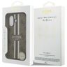 Etui Guess 4G Printed Stripes MagSafe do iPhone 17 brązowy na NearMe.pl