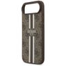 Etui Guess 4G Printed Stripes MagSafe do iPhone Air brązowy na NearMe.pl