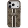 Etui Guess 4G Printed Stripes MagSafe do iPhone 17 Pro brązowy na NearMe.pl
