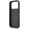 Etui Guess 4G Printed Stripes MagSafe do iPhone 17 Pro brązowy na NearMe.pl