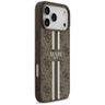 Etui Guess 4G Printed Stripes MagSafe do iPhone 17 Pro Max brązowy na NearMe.pl