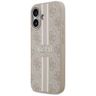Etui Guess 4G Printed Stripes MagSafe do iPhone 17 różowy na NearMe.pl