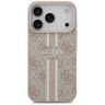 Etui Guess 4G Printed Stripes MagSafe do iPhone 17 Pro różowy na NearMe.pl