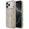 Etui Guess 4G Printed Stripes MagSafe do iPhone 17 Pro Max różowy na NearMe.pl