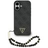 Etui Guess 4G Strap Triangle Logo        MagSafe do iPhone 17 czarny na NearMe.pl