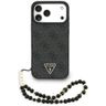 Etui Guess 4G Strap Triangle Logo        MagSafe do iPhone 17 Pro Max czarny na NearMe.pl