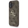 Etui Guess 4G Strap 4G Classic Logo do   iPhone 16 brązowy na NearMe.pl