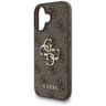 Etui Guess 4G Strap 4G Classic Logo do   iPhone 16 brązowy na NearMe.pl