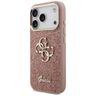 Etui Guess Fixed Glitter Big 4G Metal Frame do iPhone 17 Pro różowy na NearMe.pl